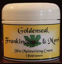 Goldenseal Frankincense & Myrrh Moisturizing Cream